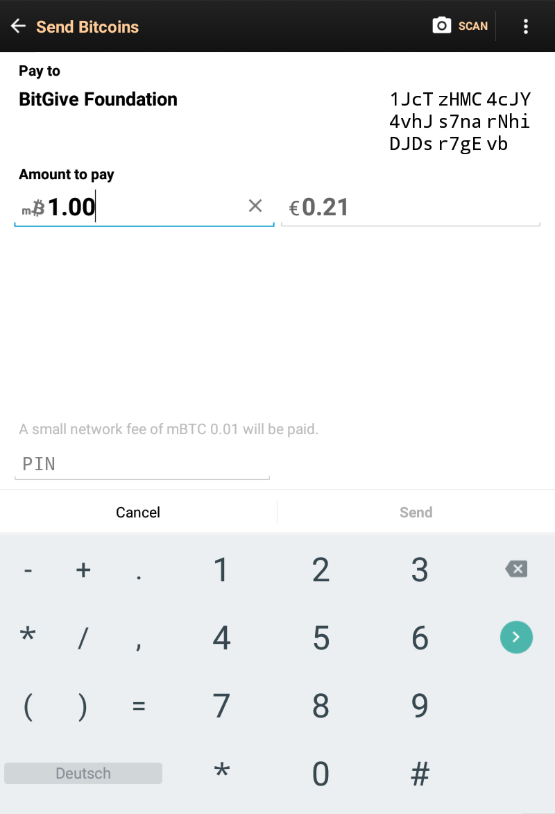 Bitcoin Wallet screenshot 10