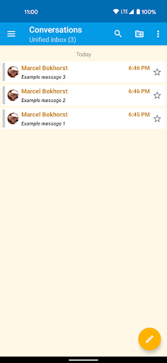 FairEmail, privacy aware email screenshot 6
